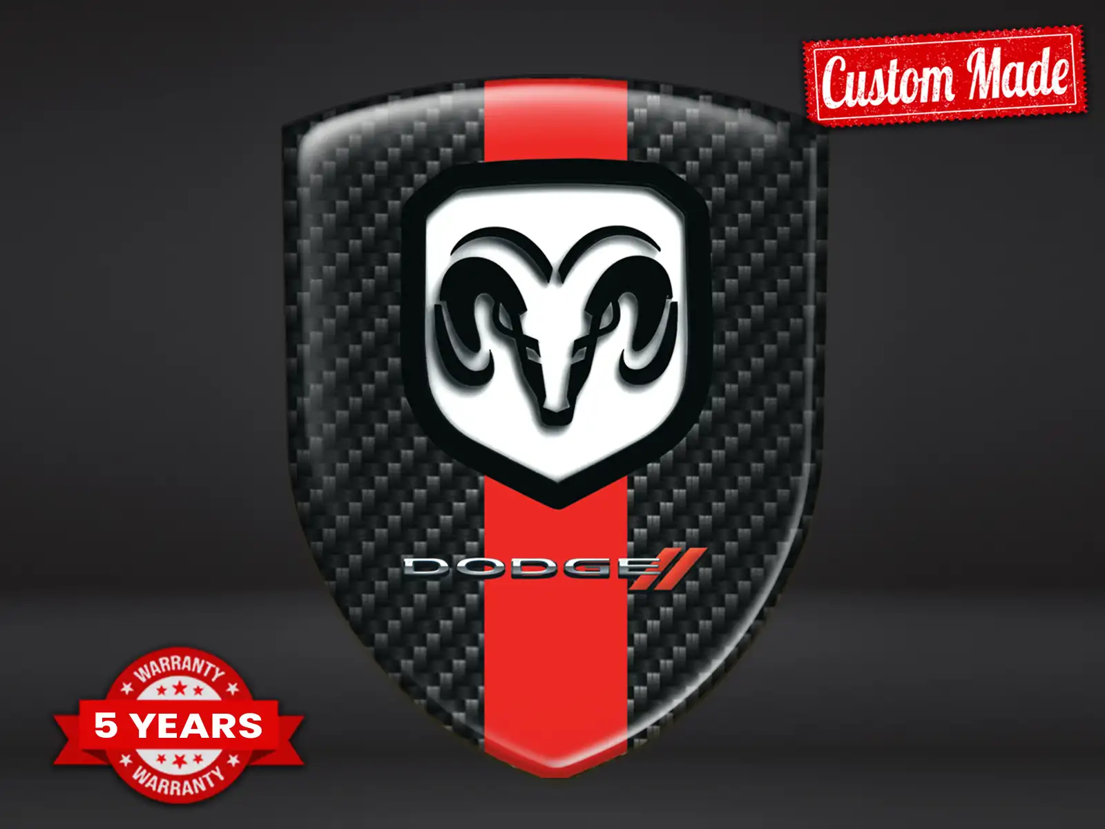 Dodge Business Sticker Sportlich Professionell Stabil